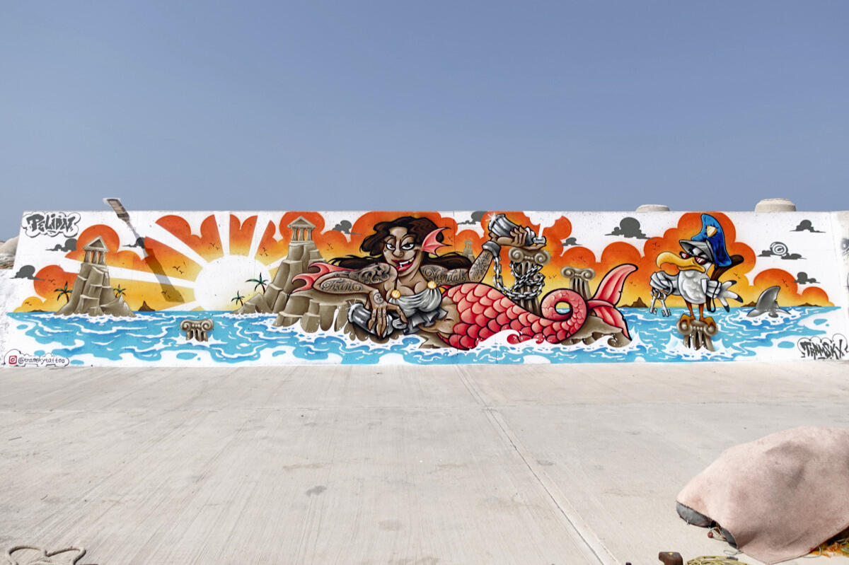 Pelion street art festival, 2024. Greece