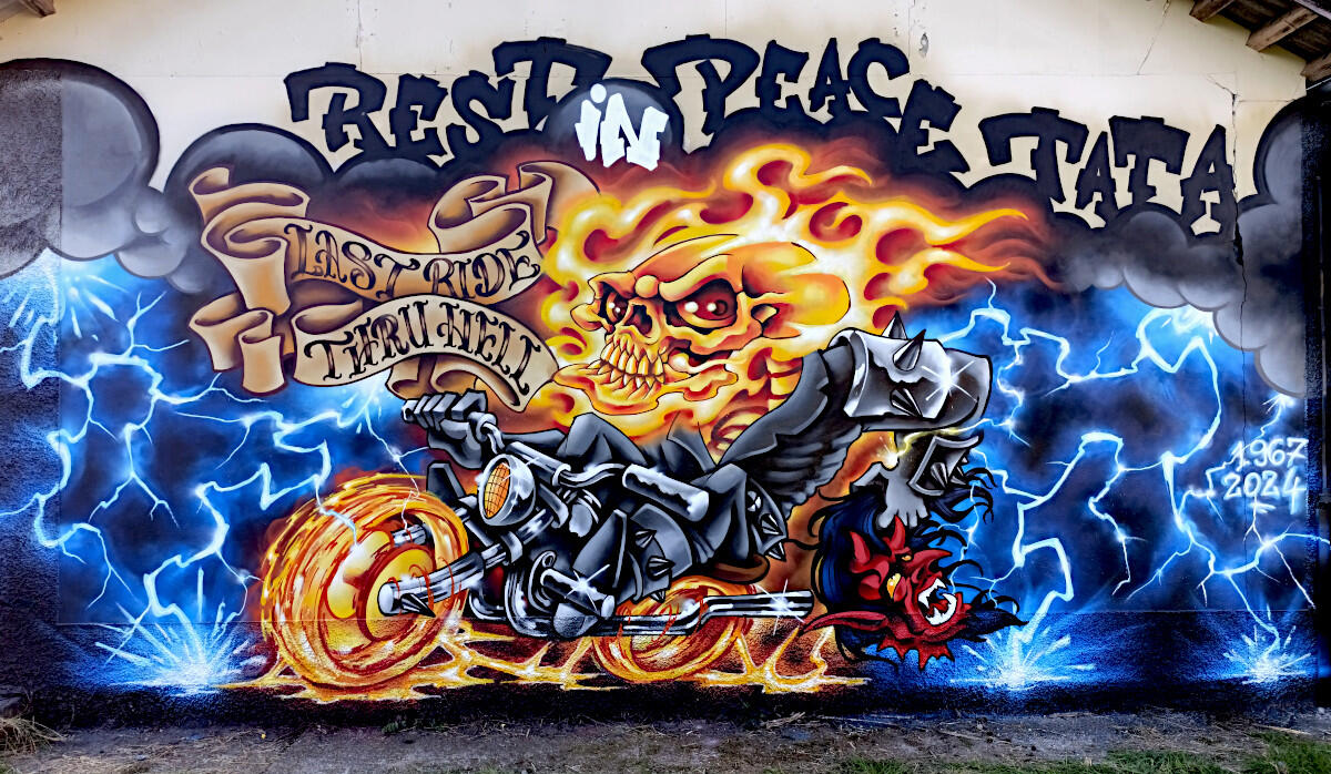 Ghost Rider, Rip Tata 1967-2024, Zagreb